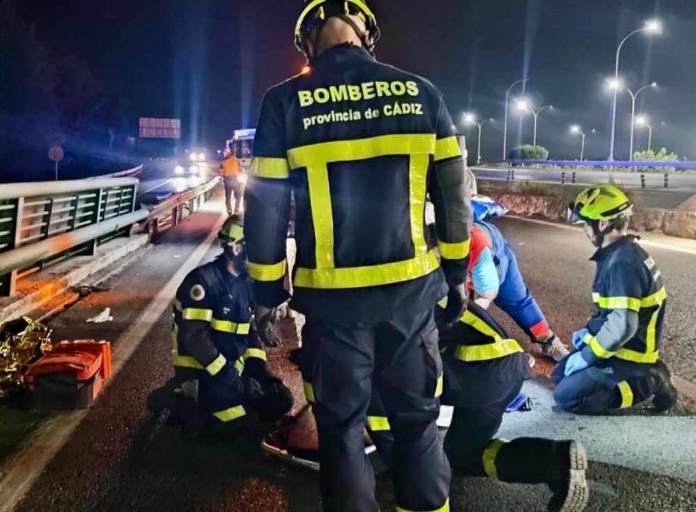 Imagen de archivo de bomberos.
