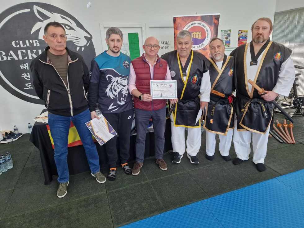 El Club Taekwondo Baekho obtiene la autorización para impartir kumdo en El Puerto