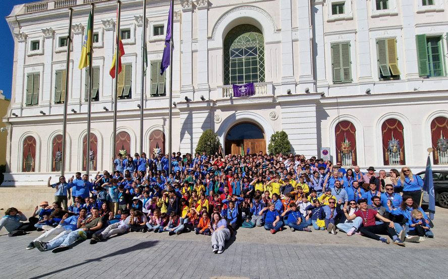 El movimiento Scout celebra en El Puerto el aniversario de su fundador