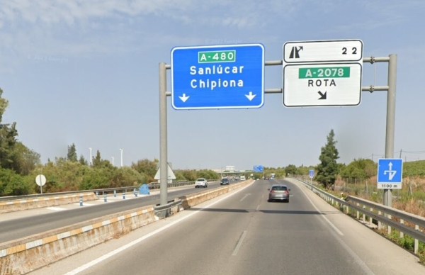 Cazado a 193 km/h en un tramo limitado a 80 entre Chipiona y Jerez