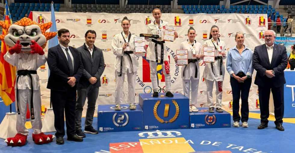 La portuense Gema Gálvez,  subcampeona de España absoluta