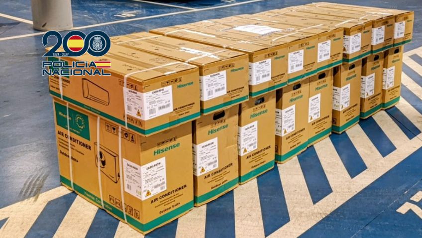 Tres detenidos por el robo de 50.000 euros en materiales de climatización