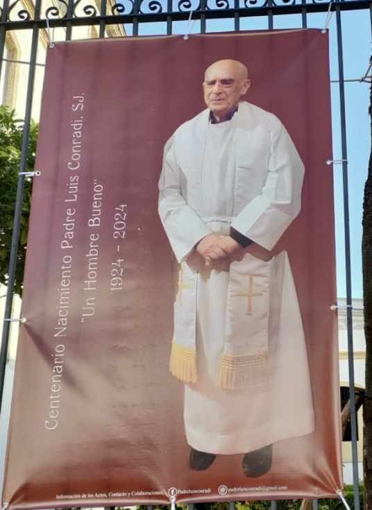 La Parroquia de San Francisco celebrará una misa en recuerdo del Padre Conradi en el 15º aniversario de su fallecimiento