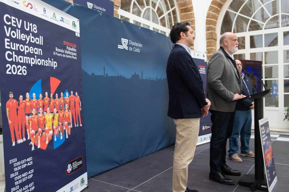 El Preeuropeo Sub-18 de Voleibol Femenino se celebrará a finales de marzo en El Puerto de Santa María