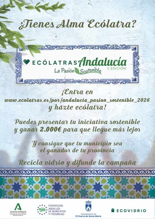 El Puerto se suma a la campaña `Ecólatras Andalucía´para impulsar el reciclaje de vidrio