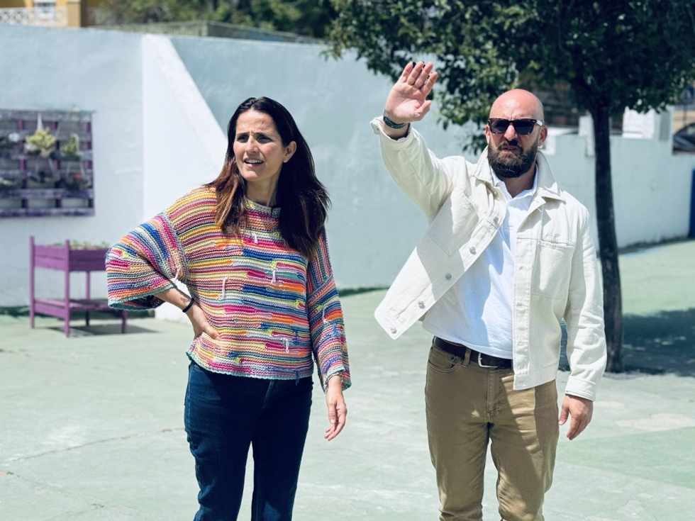 Germ&aacute;n Beardo supervisa las mejoras ejecutadas en el Centro de Educaci&oacute;n Infantil Las Dunas