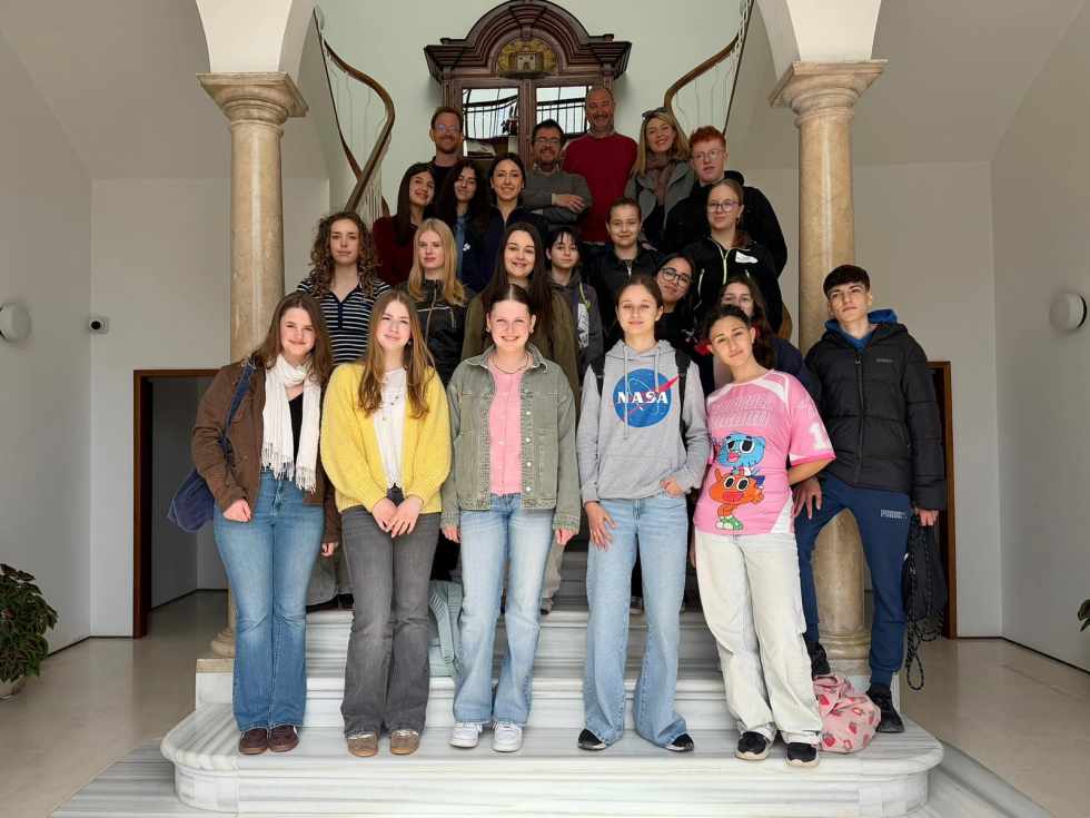 Erasmus alemanes visitan el Ayuntamiento de El Puerto
