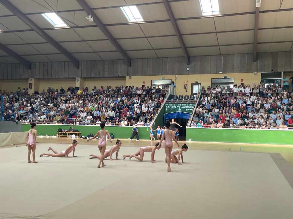 IX Exhibición de Gimnasia Rítmica dentro de los 41 Juegos Deportivos Municipales