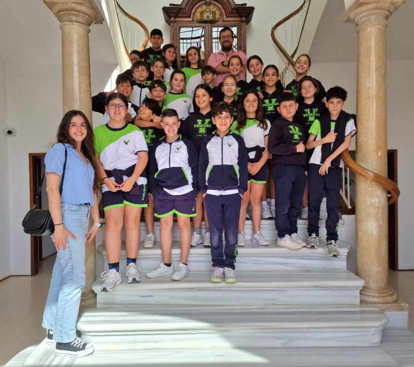 Visita al Ayuntamiento de Alumnos de 5º de Primaria de Las Carmelitas