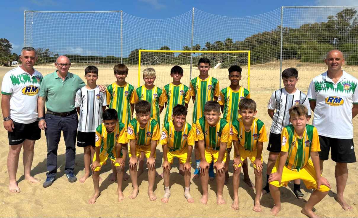 La Selección Atlético Portuense de fútbol playa se presenta en sociedad con la vista puesta en Andalucía y Portuga