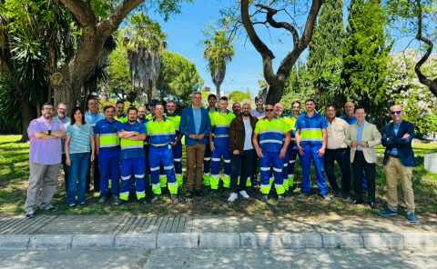 Los trabajadores de la EDAR Las Galeras mejoran sus condiciones laborales