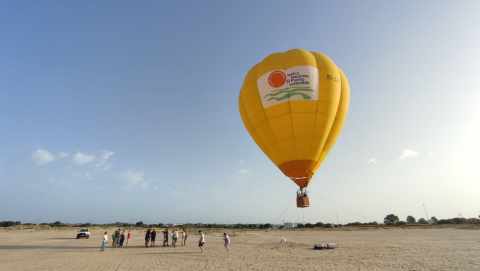 Globo Cautivo en Valdelagrana 18.06.22