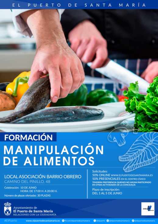 Curso de Manipulación de Alimentos para mejorar la empleabilidad de la ciudadanía