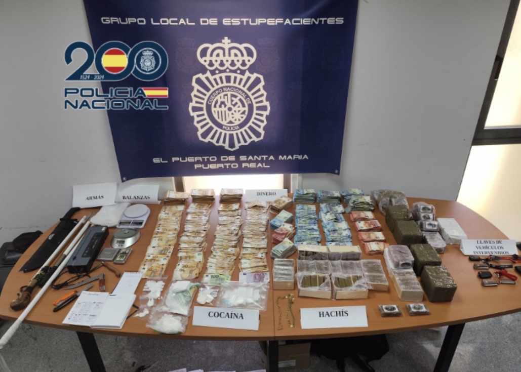 Cae una red de narcos que operaba en Sanlúcar, El Puerto, Puerto Real y Jerez