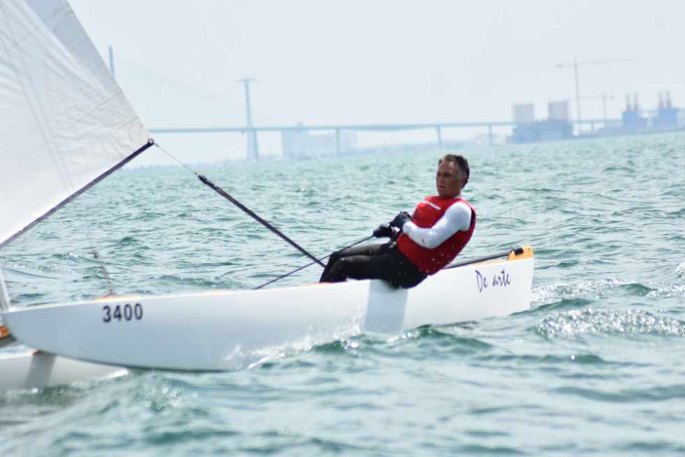 El gaditano Vicente Climent se proclama campeón de Andalucía de Patín a Vela