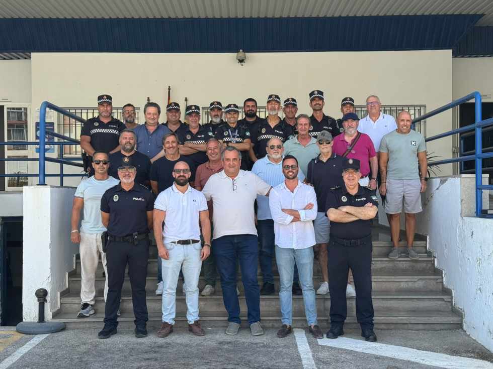 La Policía Local despide con honores al agente Francisco Muñoz Merlo