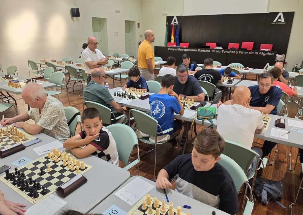El IV Festival Internacional de Ajedrez Ciudad de El Puerto reúne a 140 jugadores