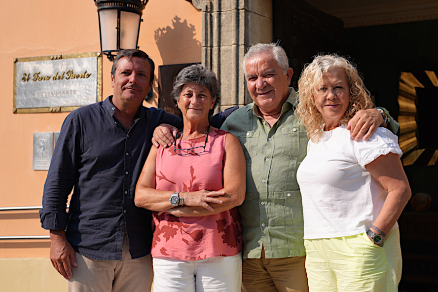Los miembros del jurado Francisco Valle, Cristina Velasco, el maestro José Luis Galloso y Ana Alonso.