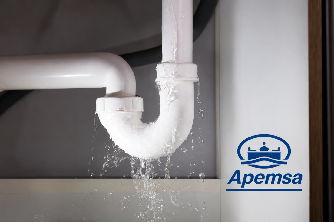 APEMSA ofrece consejos para detectar fugas de agua en casa y evitar un consumo innecesario