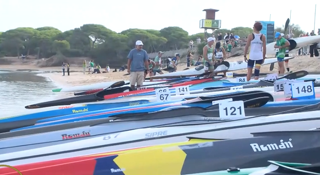 El Real Club Náutico de El Puerto sube al podio del Campeonato de Andalucía de Piragua Cross